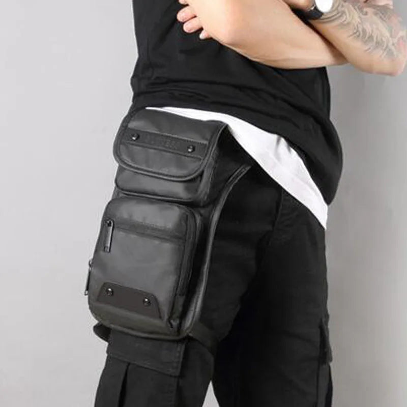 Nylon Military Thigh Bag Shoulder Pocket Travel Male Waist Hip Leg Bags