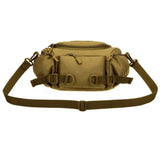 Waterproof 1000D Nylon Sling Chest Fanny Pack Waist Bag
