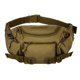 Waterproof 1000D Nylon Sling Chest Fanny Pack Waist Bag