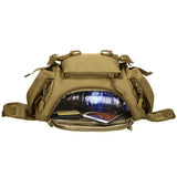 Waterproof 1000D Nylon Sling Chest Fanny Pack Waist Bag
