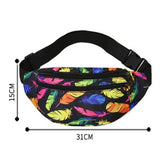 Unisex Sport Fanny Pack Crossbody Bag Phone Purse Waist Belt Bag