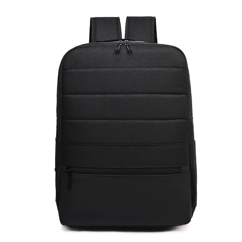 Men's Waterproof Casual Backpack USB Charging 14-Inch Large Capacity