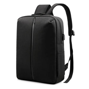 Men's Gray Business Backpack Laptop 13.3 Inch Urban Portable Bag