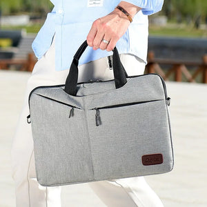 Men's Business Briefcase Cross Body Bag 14 Inch Laptop Bag