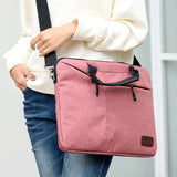 Men's Business Briefcase Cross Body Bag 14 Inch Laptop Bag
