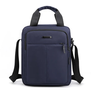 Men's Crossbody Bag Business Handbag Waterproof Zipper Shoulder P