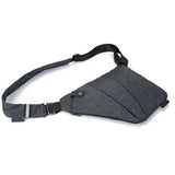 Men's Digital Storage Gun Bag Chest Bag Cross Body Sports Waist Bag