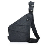 Men's Digital Storage Gun Bag Chest Bag Cross Body Sports Waist Bag