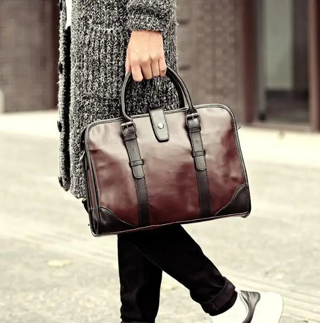 Men's Business Shoulder Bag Briefcase