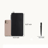 Men's Leather Wallets Business Handbags Large-capacity Clutch Bag