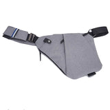 Men's Multifunctional Digital Storage Sports Bag Anti-theft Cross Body Chest Bag