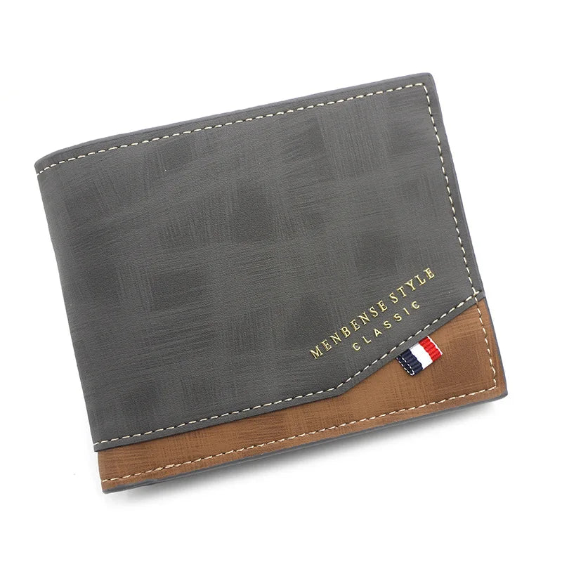 Men's Printed Short Multi-Card Wallet