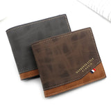 Men's Printed Short Multi-Card Wallet