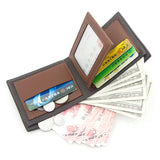 Men's Printed Short Multi-Card Wallet