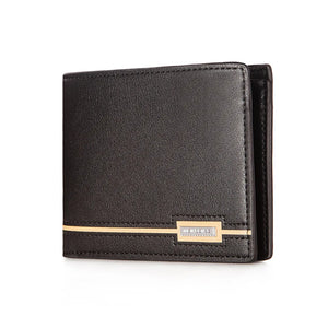 Men's Multifunctional Short Wallet Business Clutch Purse