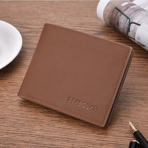 Men's Soft Leather Multi-function Wallet