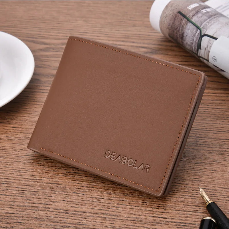 Men's Soft Leather Multi-function Wallet