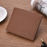 Men's Wallet Soft Leather Cross-section Multi-function Wallet