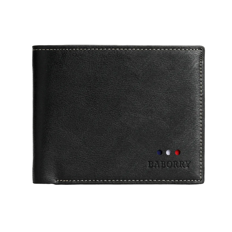 Men's Wallet Soft Leather Multi-function Short Wallet