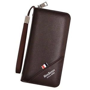 Men's Long Zipper Wallet Business Leisure Multi-card Bag