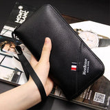 Men's Long Zipper Wallet Business Leisure Multi-card Bag