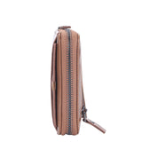 Men's Wallet Pu Leather Short Purse Men Hasp Zipper Clutch Solid