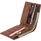 Men's Short Horizontal Zipper Wallet