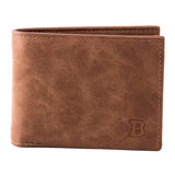 Men's Short Horizontal Zipper Wallet