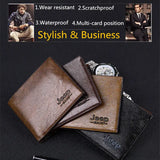 Men's Large Capacity Waterproof Wallet
