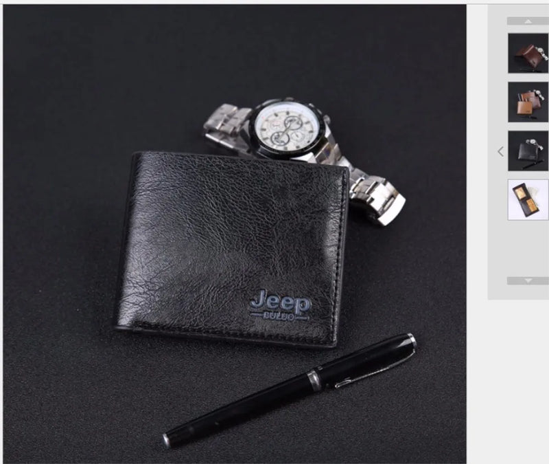 Men's Large Capacity Waterproof Wallet