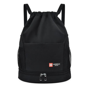 Drawstring Backpack Large Capacity Bag Travel Gym Bag
