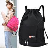 Drawstring Backpack Large Capacity Bag Travel Gym Bag