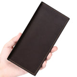 Men's Long Wallet Retro Youth Soft Wallet Student Ticket Folder