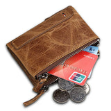 RFID Blocking Leather Men Wallet Purse Identity Protection MRF32