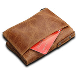 RFID Blocking Leather Men Wallet Purse Identity Protection MRF32