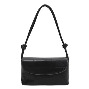 Crocodile Pattern Women Shoulder Bags Flap PU Leather Crossbody Bags