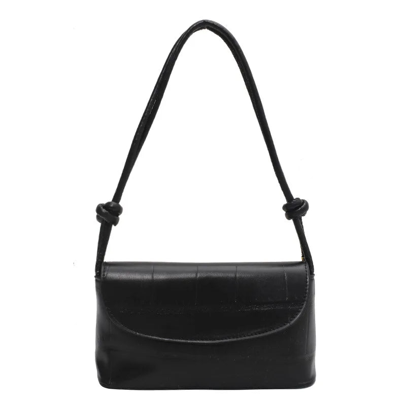 Crocodile Pattern Women Shoulder Bags Flap PU Leather Crossbody Bags