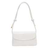 Crocodile Pattern Women Shoulder Bags Flap PU Leather Crossbody Bags