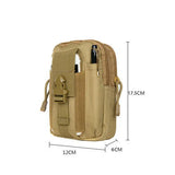 Military Tactical Molle Waist Belt Pack Fanny Phone Pouch
