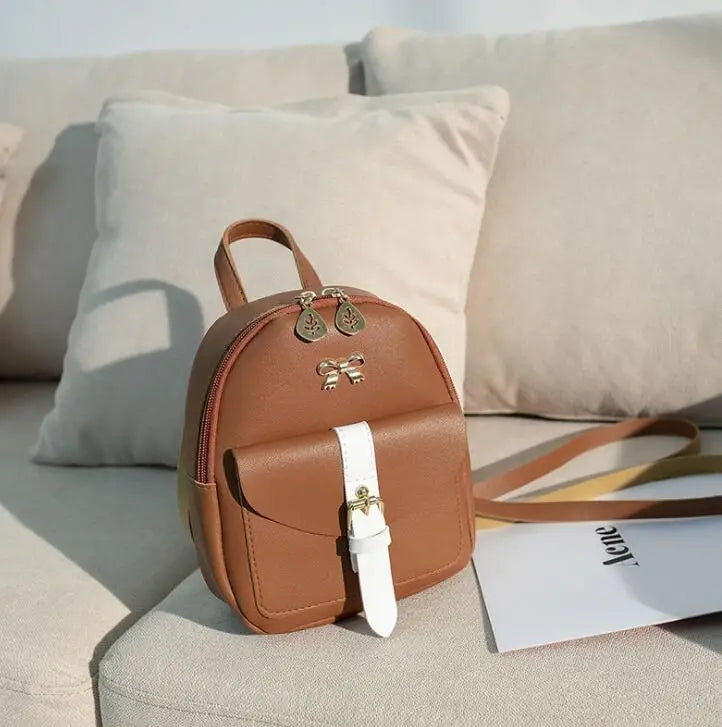 Mini Backpack One Shoulder Messenger Bag Women's Bag