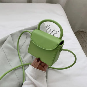 Mini Handbag Spring Summer Single Shoulder Bag Texture Diagonal Bag