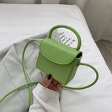 Mini Handbag Spring Summer Single Shoulder Bag Texture Diagonal Bag