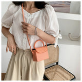 Mini Handbag Spring Summer Single Shoulder Bag Texture Diagonal Bag