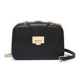 Mini Crossbody Bag with Chain Strap Flap Messenger Purse Light Handbag
