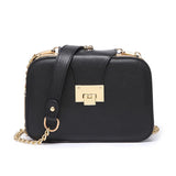 Mini Crossbody Bag with Chain Strap Flap Messenger Purse Light Handbag