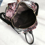Sequins Backpack School Backpack For Teenager Girl Women Shoulder Bags