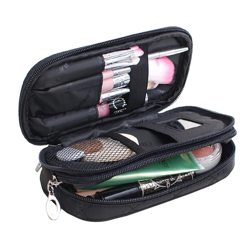 Mini Ladies Cosmetic Bag Waterproof Storage Makeup Bag Multi-purpose Pen