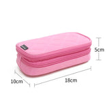 Mini Ladies Cosmetic Bag Waterproof Storage Makeup Bag Multi-purpose Pen