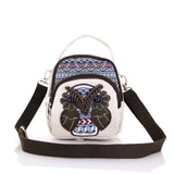 Owl Printed Mini Messenger Bag Crossbody Women's Bag