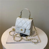 Mini Tote Bag Pattern Crossbody Messenger Shoulder Handbag B487